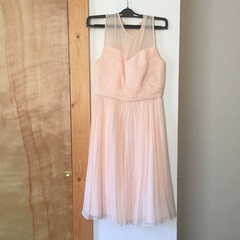 J. Crew Clara Dress in Silk Chiffon
